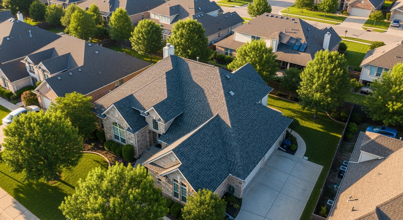 How many types of composition shingles are there?